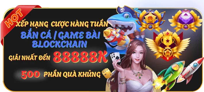 Sự kiện Bắn Cá đặc biệt và giải đấu hàng tuần